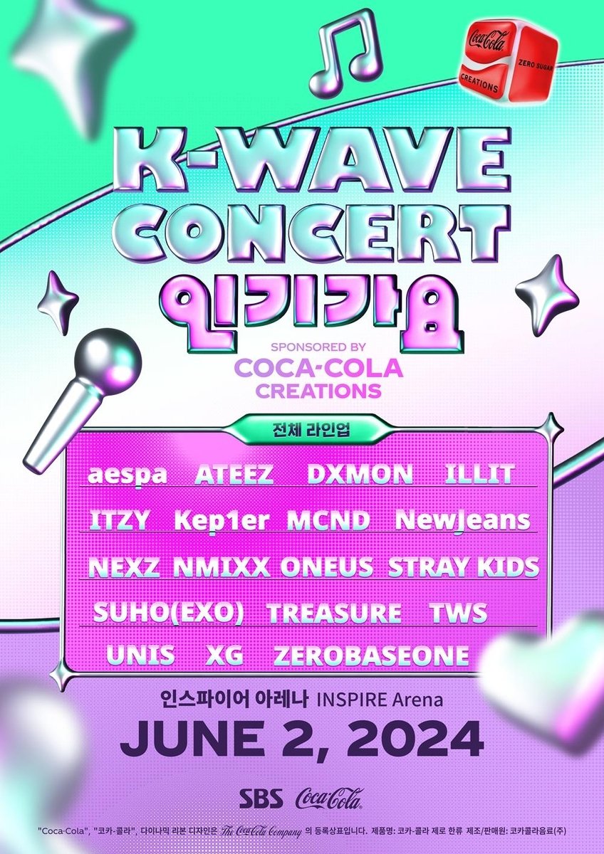 ‘K-Wave Concert Inkigayo’ poster